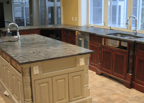 Soapstone kitchen countertops