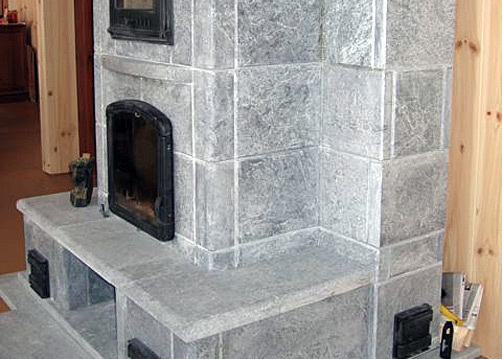 Soapstone masonry heater